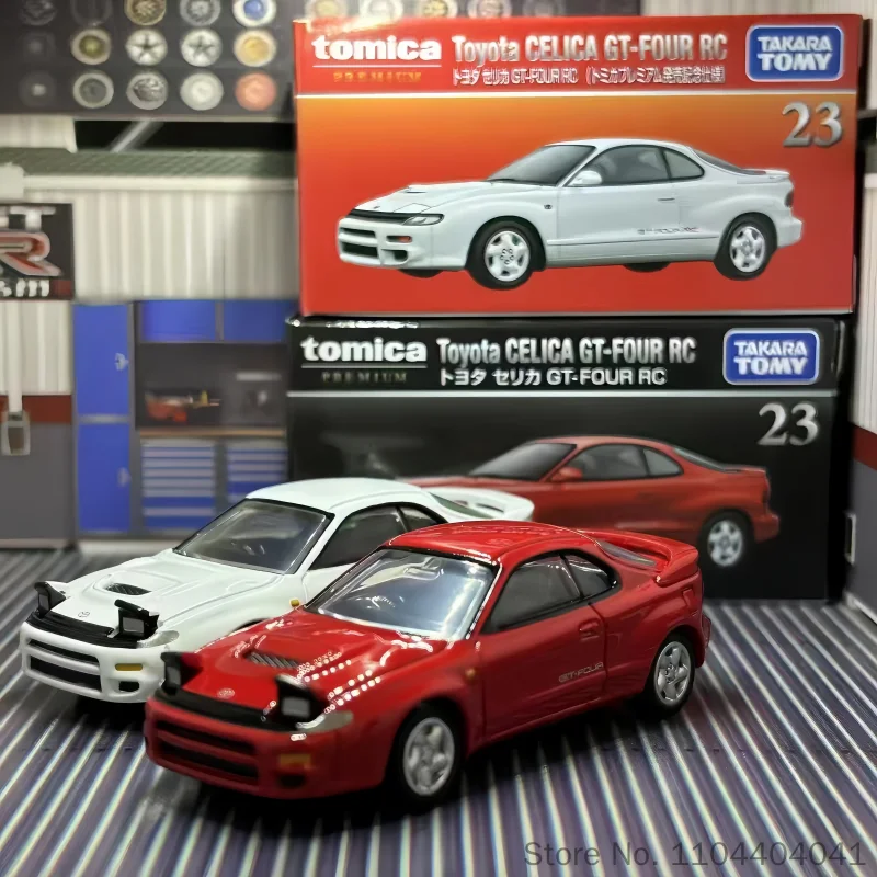 Фото В наличии: Оригинальная коллекционная модель автомобиля Takara Tomy Tomica Premium Series TP23 Toyota Celica GT-Four RC Transport Team из сплава №2