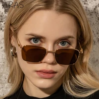 fashion small square sunglasses women 2022 luxury brand trendy metal frame sun glasses men retro rectangle shades eyewear female