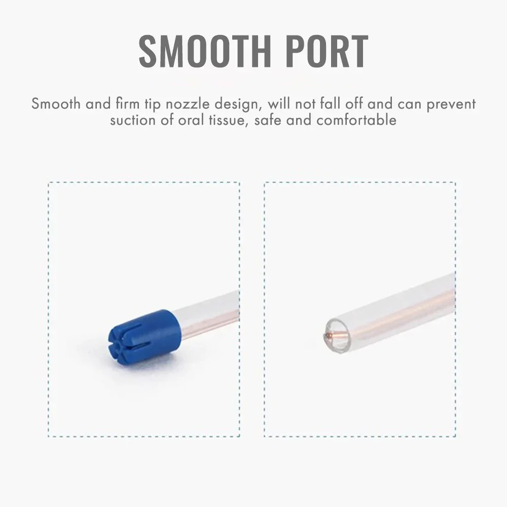 100 шт. стоматологический одноразовый съемник слюны низкий объем аспираторная