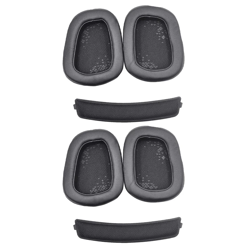 

NEW-6X Ear Pads+Headband For Logitech G633 G933 Headphones Replacement Foam Earmuffs Ear Cushion Accessories