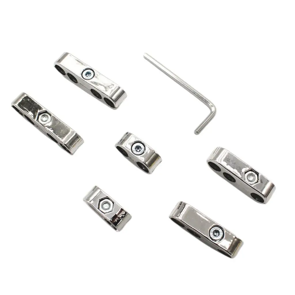

6x New Spark Plug Wire Cable Separators Set 7mm 8mm Universal For Chevy Ford