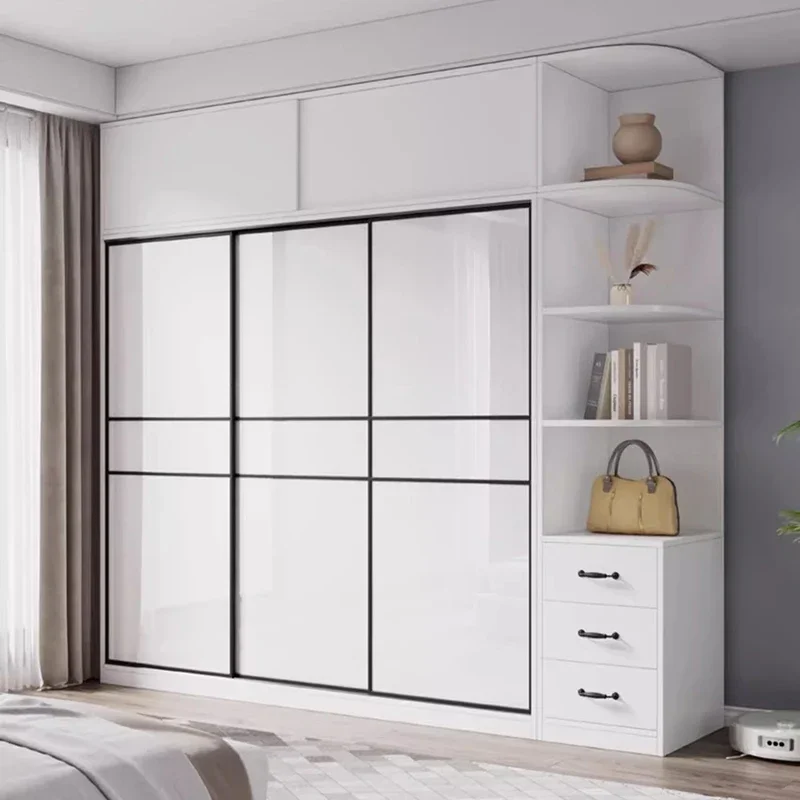 Современные шкафы с ящиками подвесная стойка для одежды высокие деревянные