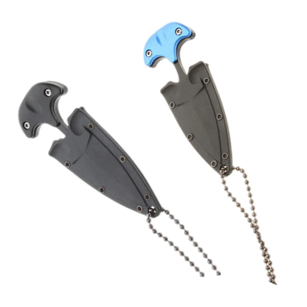 

2Pcs Hanging Cutter Tool Necklace Cutter Versatile Cutter Portable Cutter for Adult Cutting Camping
