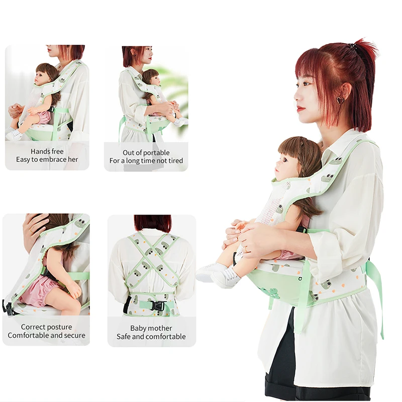 

Newest 0-36 Months Ergonomic Kangaroo Baby Carrier Hipseat 20kg Infant Comfortable Sling Backpack Pouch Wrap Carriers Newborns