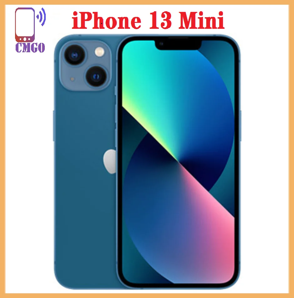 Смартфон iPhone 13 Mini, 5,4 дюйма, 4 + 128/256 ГБ, A15