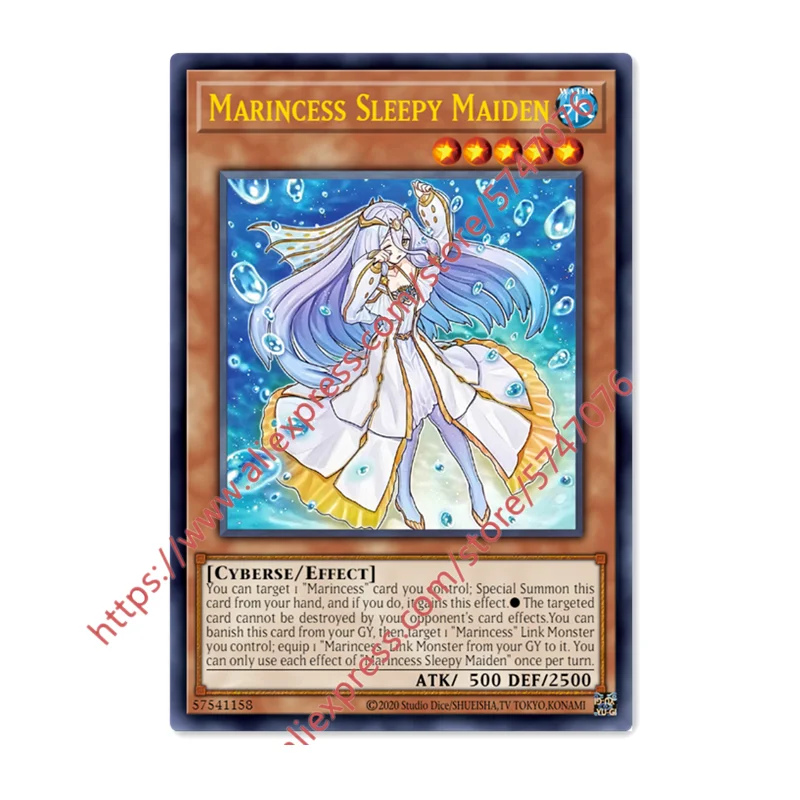 

Yu Gi Oh Marincess Sleepy Maiden SR Japanese English DIY Toys Hobbies Hobby Collectibles Game Collection Anime Cards