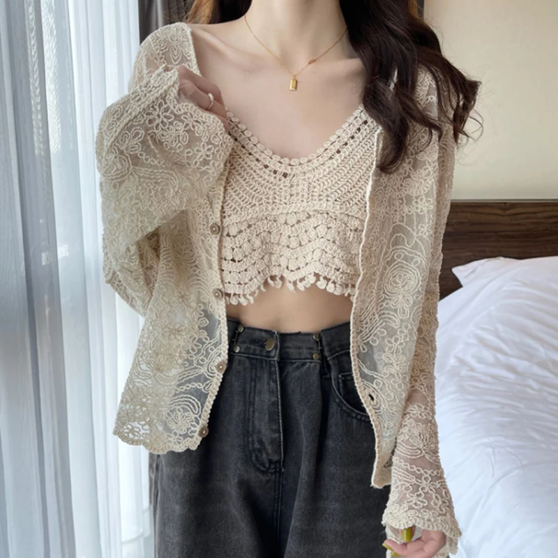 

Short knit olid color, outerwear vest, sleeveless round neck for women, Korean version, knitted and ca