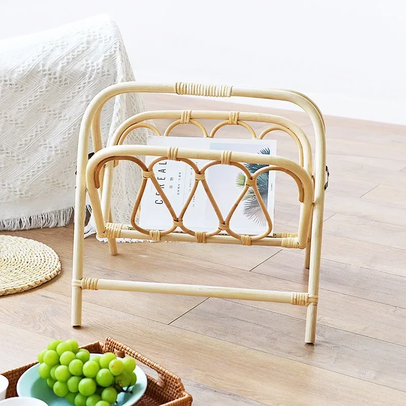 Средневековая полка для журналов складной дизайн из натурального