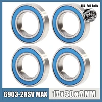 6903 2rsv max bearing 17307 mm 4pcs full balls bicycle pivot repair parts 6903 2rs rsv ball bearings 6903 2rs 6903llu
