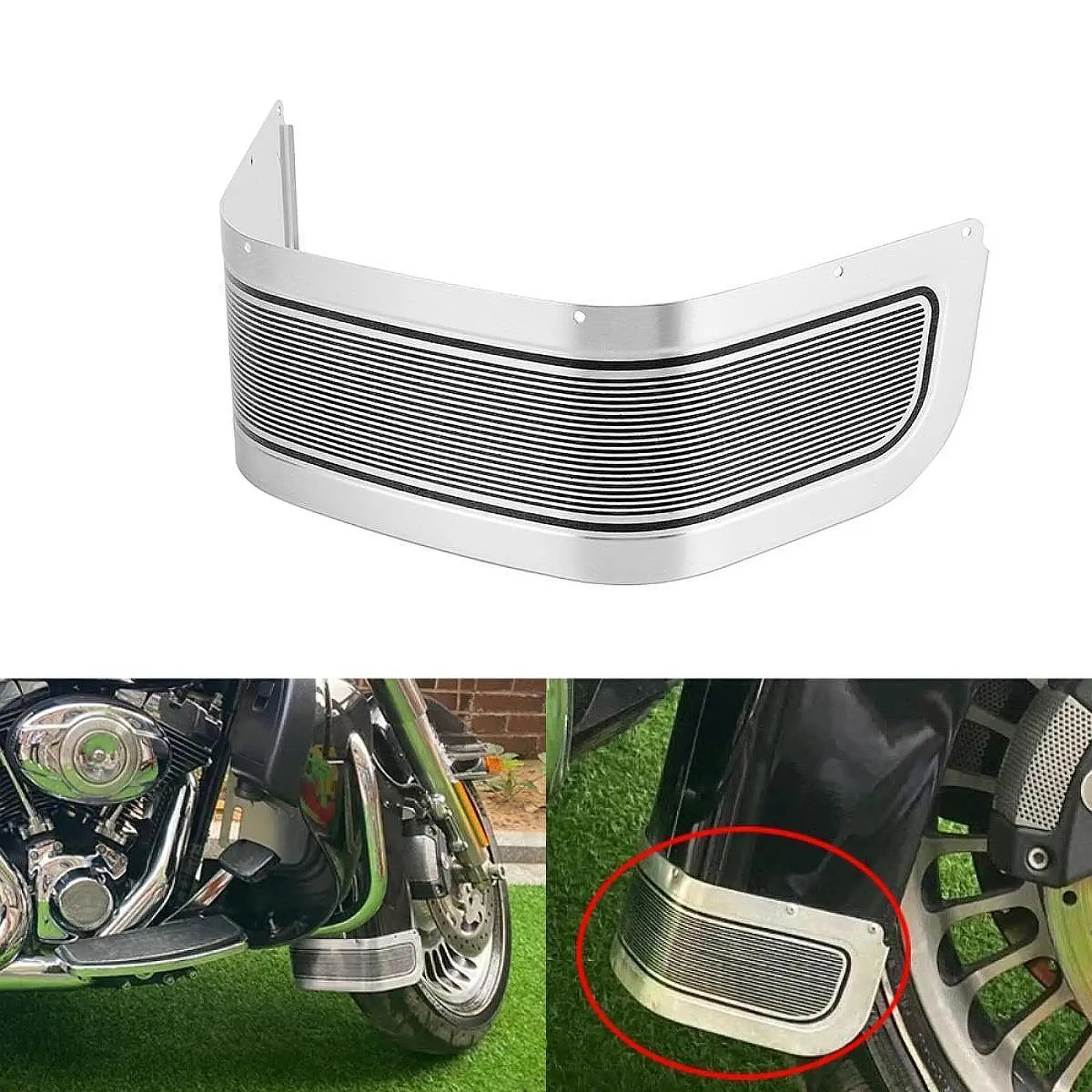 Износостойкая юбка с отделкой переднего крыла для Touring 1980–2013 Flst 2006