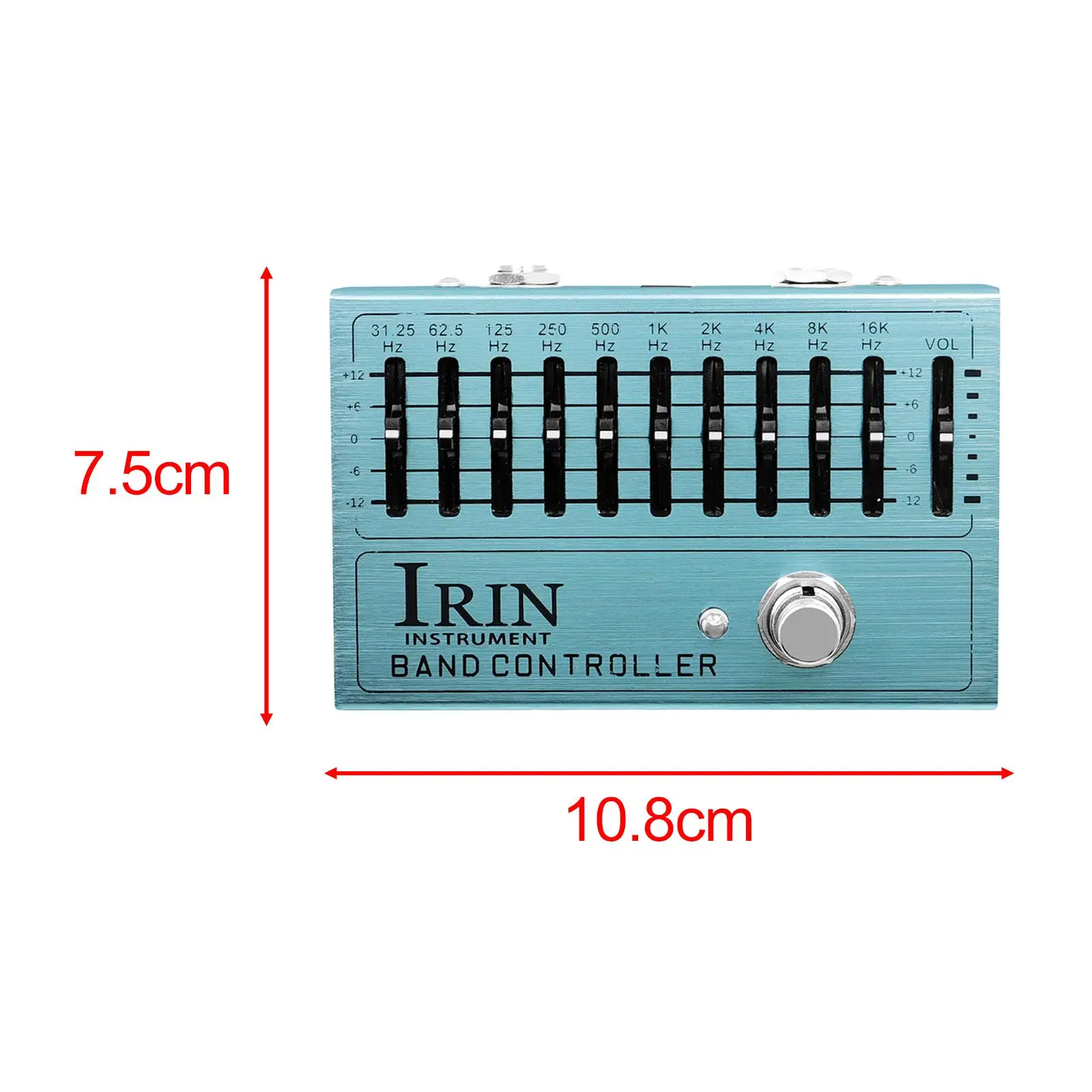Цифровая мини-педаль реверберации профессиональная педаль для гитарных