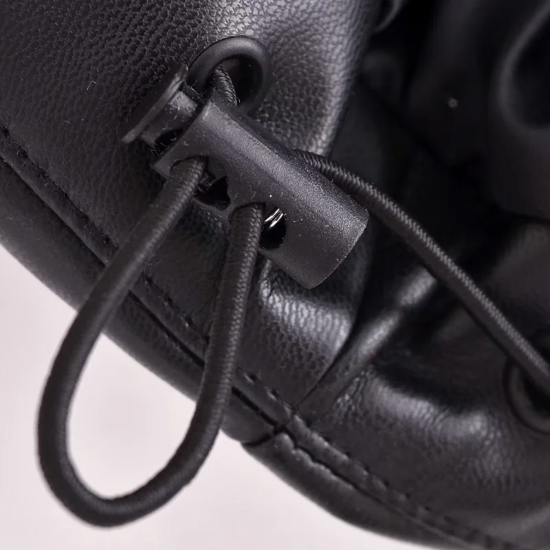 Повседневная куртка из искусственной кожи с воротником-стойкой хлопковые пальто