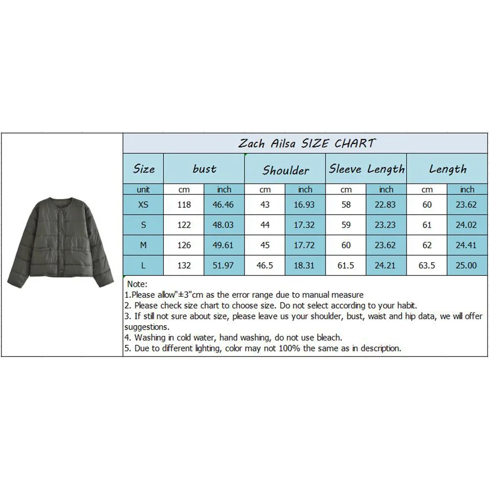 Fall and winter new fashion women's simple leisure versatile round neck long sleeve cotton-padded jacket jacket