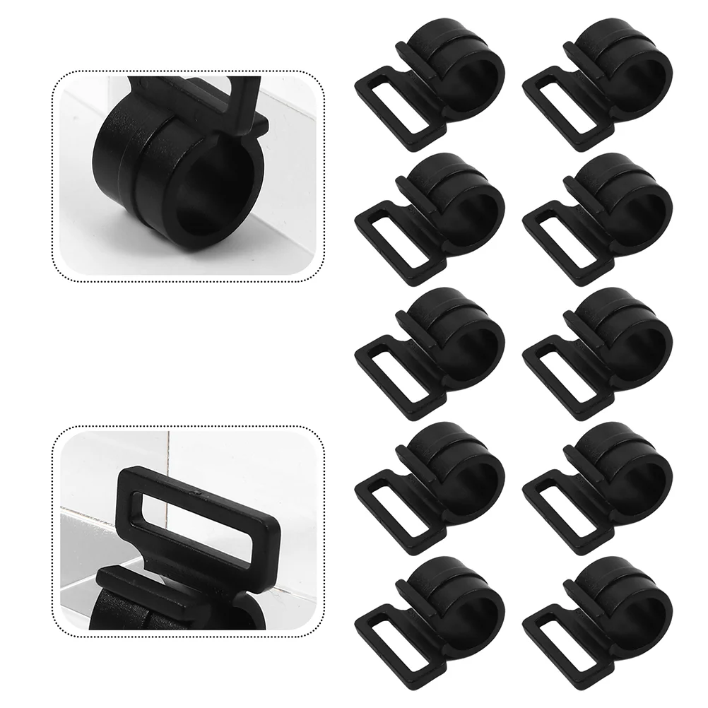 30 Pcs Camping Clips Tent Hook Plastic Awning Clamp Outdoor Tents Car Inner Hanger Accessories Hammock Covers Clamps Lock Tarp
