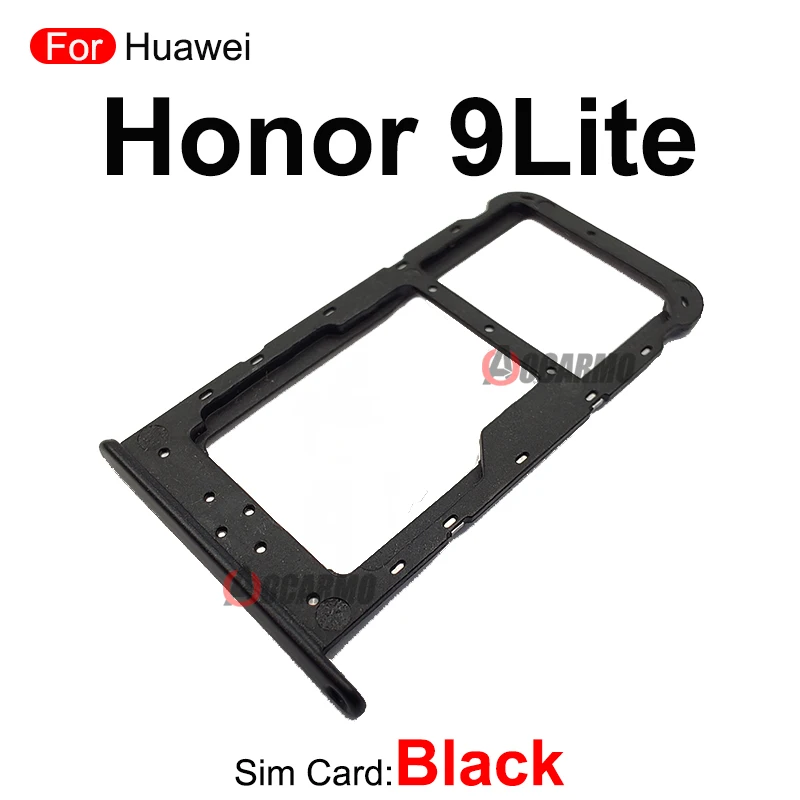 Фото 1 шт. светло-синий серый белый золотой серебряный для huawei Honor 9 Lite 9 Lite лоток для SIM-карты слот держатель запасные части №2