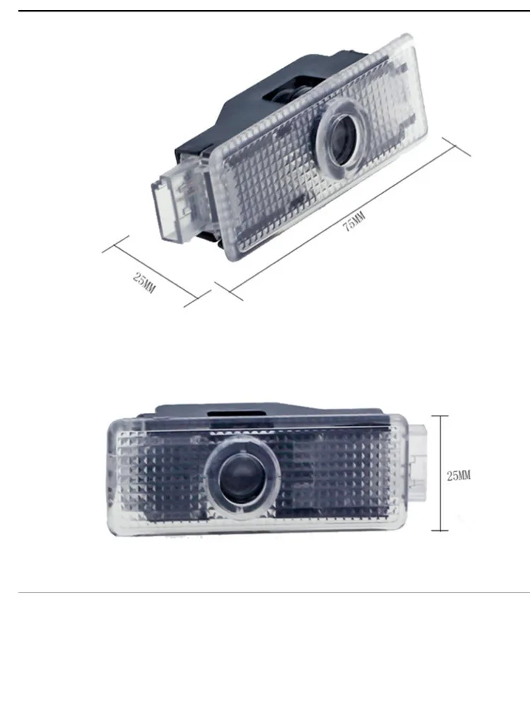 

2PC For Land Rover Range Rover Discovery 3 4 Freelander 2 Dedicated Led Car Door Welcome Light Logo Projector Ghost shadow Lamp