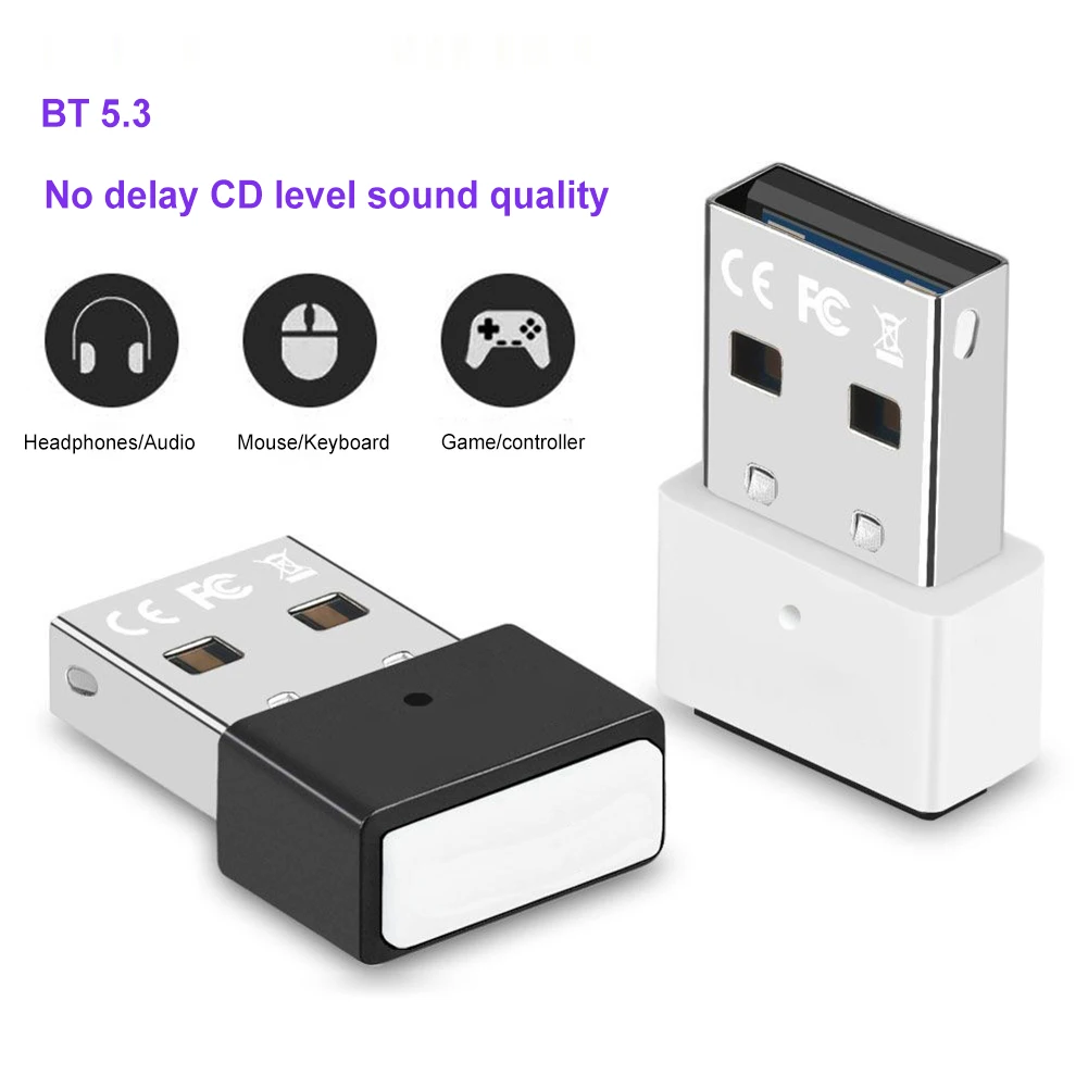 

USB-приемник, адаптер, Bluetooth 5,3, 3 Мбит/с