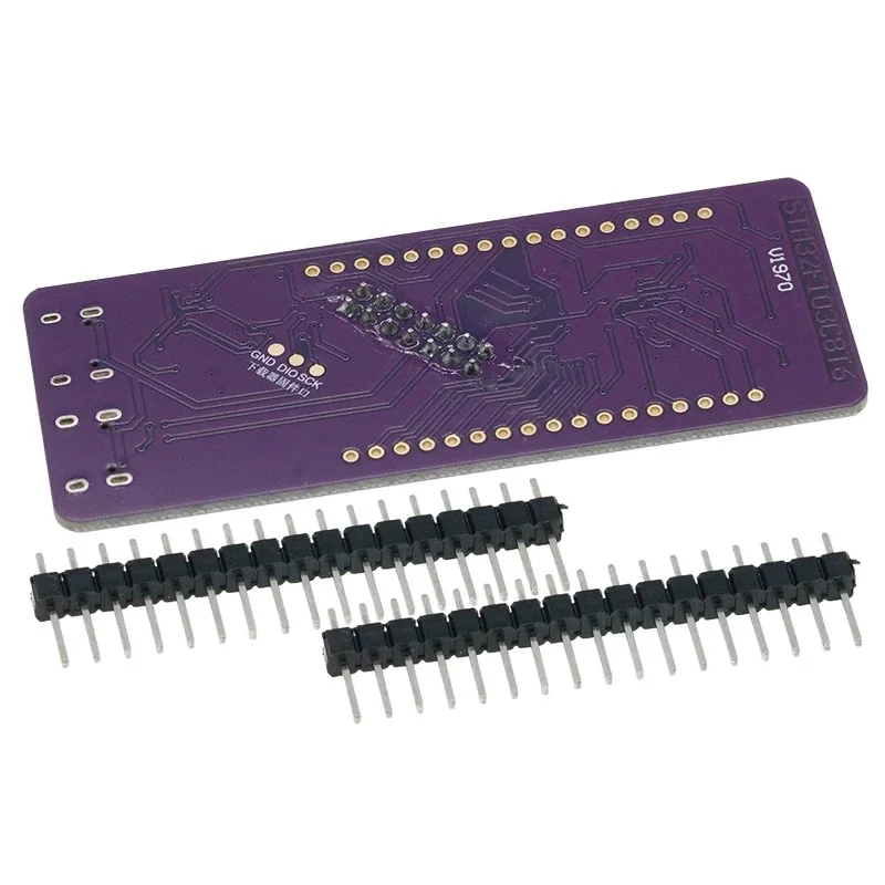 Фото Плата разработки STM32F103C8T6, интегрированная с системной платой, с отладчиком ST-LINK V2, программатором и последовательным портом TTL для загрузки программ №3