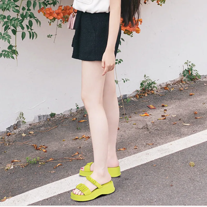 Women's Slippers Platform Heel: 2023 Summer New Sandals, Girls Wear Fashion Beach Shoes, Casual Women's Shoes Luxury Sandals