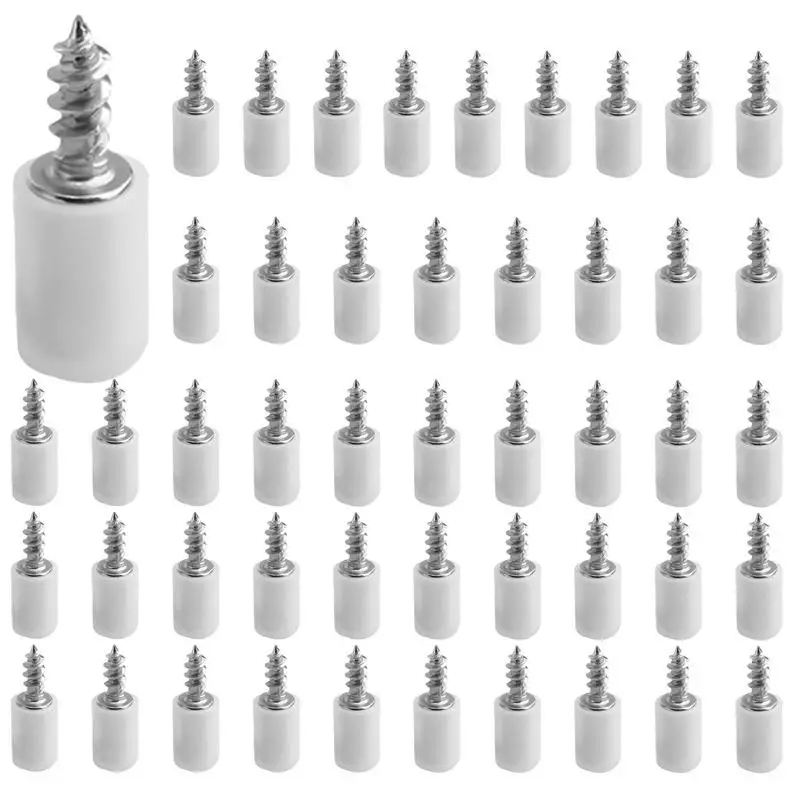 

Laminated Support Screw Stainless Steel Shelve Support Tool Self Tapping Screw For Cabinets Bookshelves Hardware Accessories