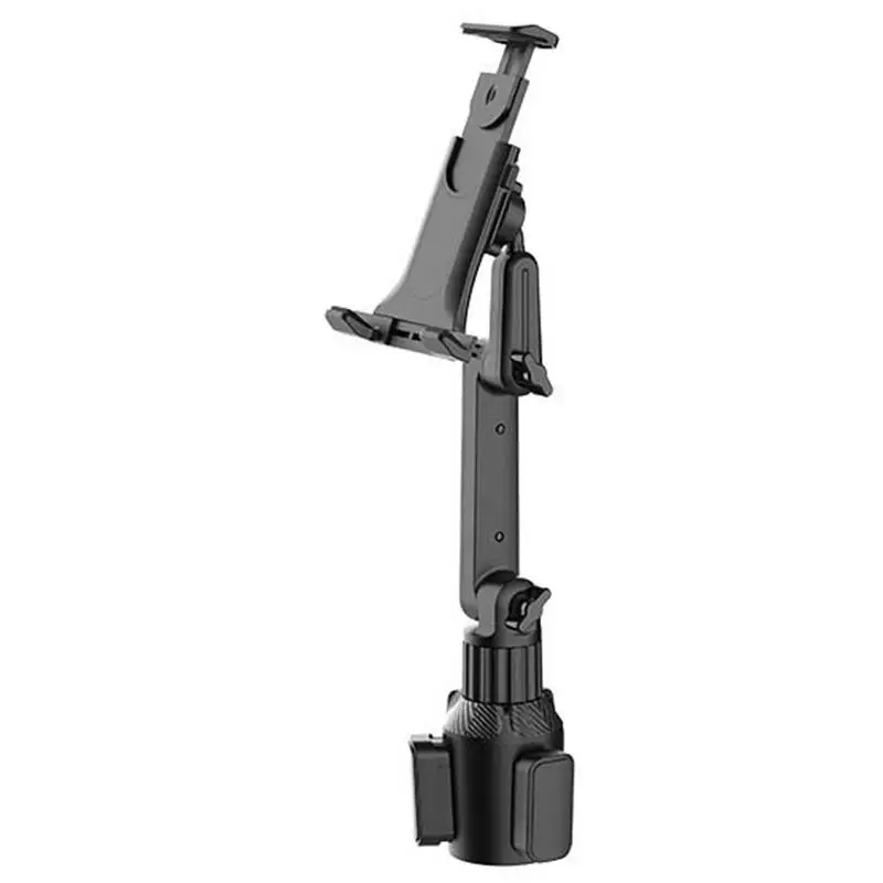 

Cellphone Cupholder 360 Adjustable Cup Holder Laptop Stand 270 Tilt Bar Triangular Base Car Phone Holder Pad Holder For Car