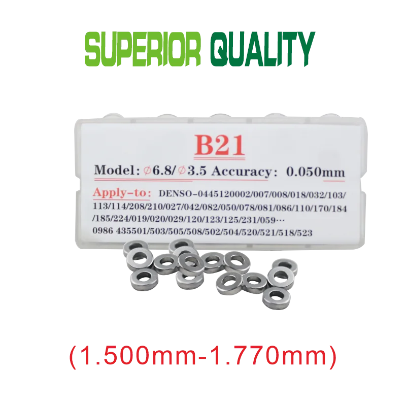 Запчасти для автомобильного двигателя B41, B37, B48, B21, B23, B24, B27, регулировка инжектора с общей топливной магистралью, зеркальная шайба для дизельного сопла DENSO