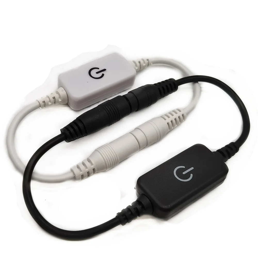 Диммер для одноцветной светодиодной ленты 12-24 В постоянного тока 3 светодиодный |