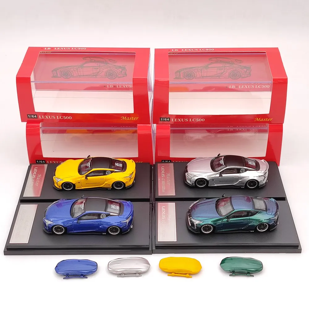 Мастер 1:64 для Lexus LC500 LBWK литые игрушки модели автомобилей широкий кузов