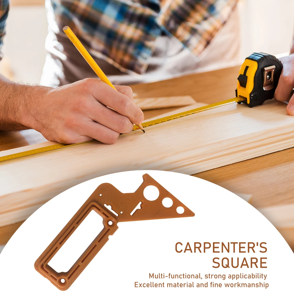 

8 in 1 Corners Position Mark Multifunctional Trim Carpentry Aid Measurement Gauge Trim Lines for Doors Windows Woodworking Tools