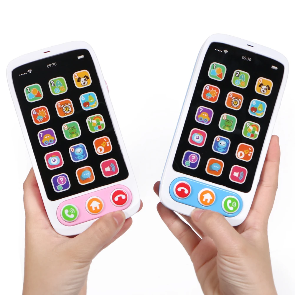 Детская игрушка для телефона музыкальный звук светлый свет Детский