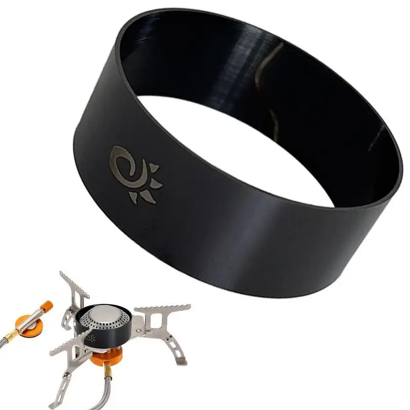 

Stove Burner Windshield Stainless Steel Universal Outdoor Stove Windproof Ring Energy Saving Burner Windshield Stove Wind Shield