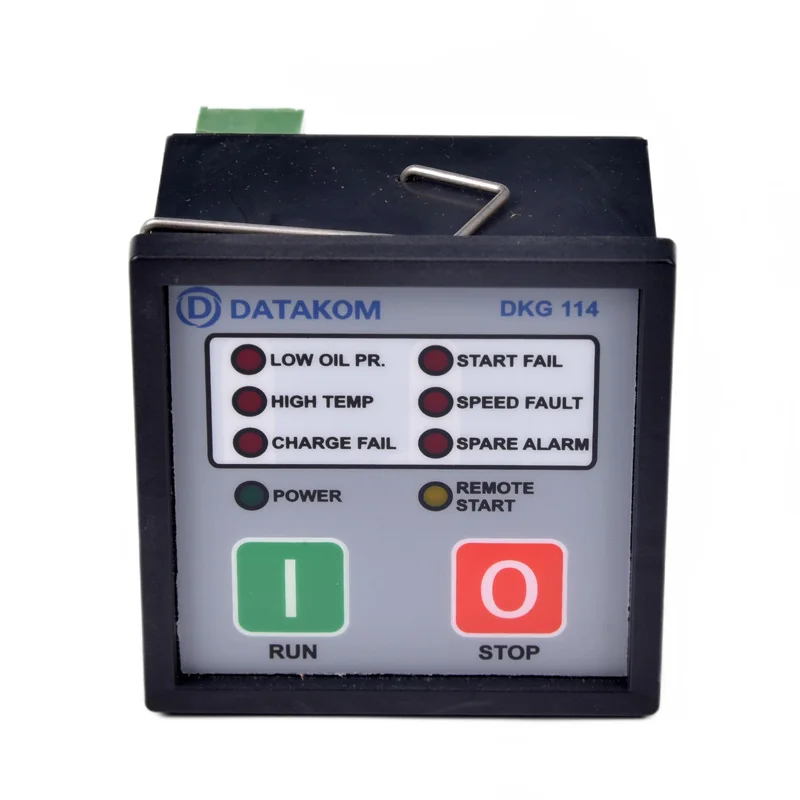 

DATAKOM DKG114 Generator Manual and Remote Start Control Panel