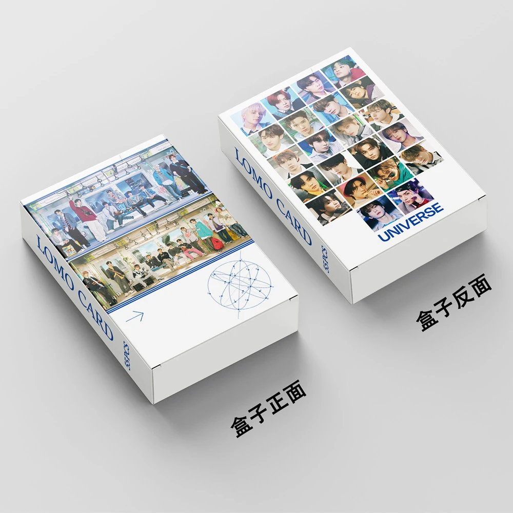 Альбом карт Lomo Вселенная KPOP 55 шт./компл. 2022 открытка мечта фотооткрытки для