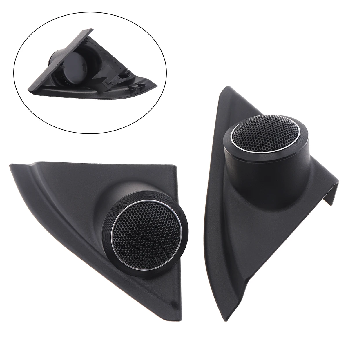 

ABS Materia Hifi система адаптера динамика комплект твитера звуковой сигнал крышка подходит для Toyota Corolla 2014