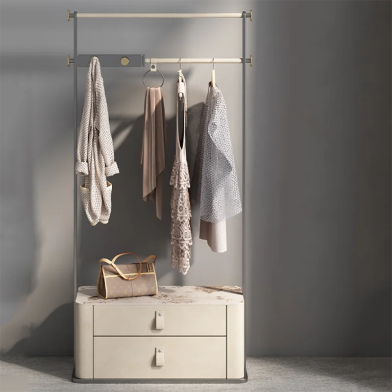 

Girls Aesthetic Closet Clothes Rack Bedroom Living Room Clothes Hanger Rack Stand Organizer Perchero Multicolgador Furniture