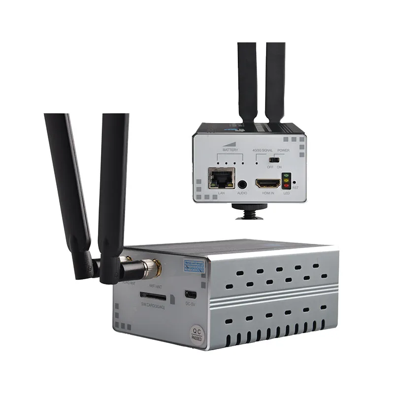 

DMB-8800N 4G LTE wifi видеокодер со встроенной батареей HD SDI энкодер оборудование для интернет-вещания
