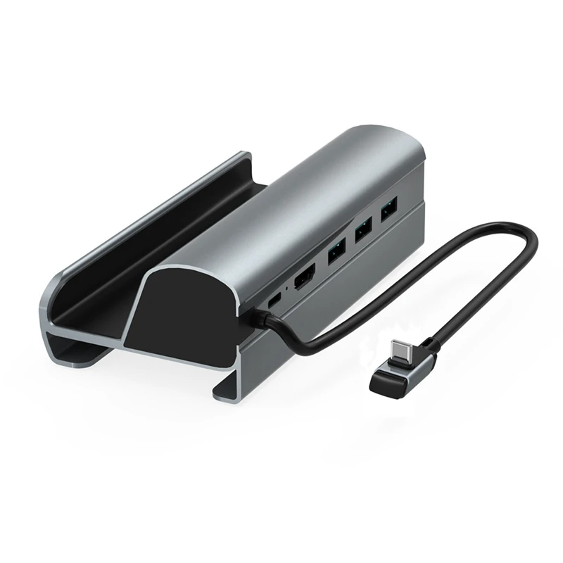 

USB C Docking Station For Steam Deck 4K HD Display USB 3.0 PD Charging Ethernet Dock Station For Gaming Deck Accessories