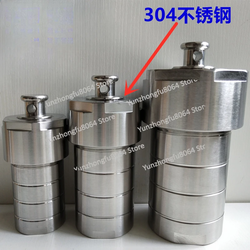 Гидротермический синтезирующий реактор фторопластовый PPL нержавеющая сталь