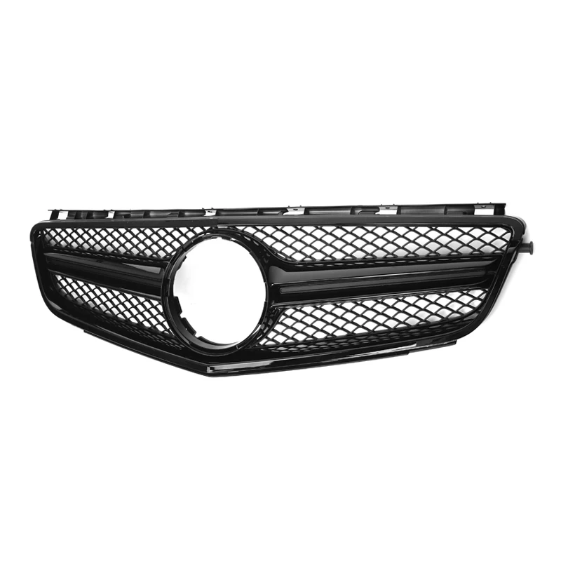 W204 C63 стиль решетка гонки спортивный глянцевый черный гриль C- Class 2012 2023 2014 AMG для