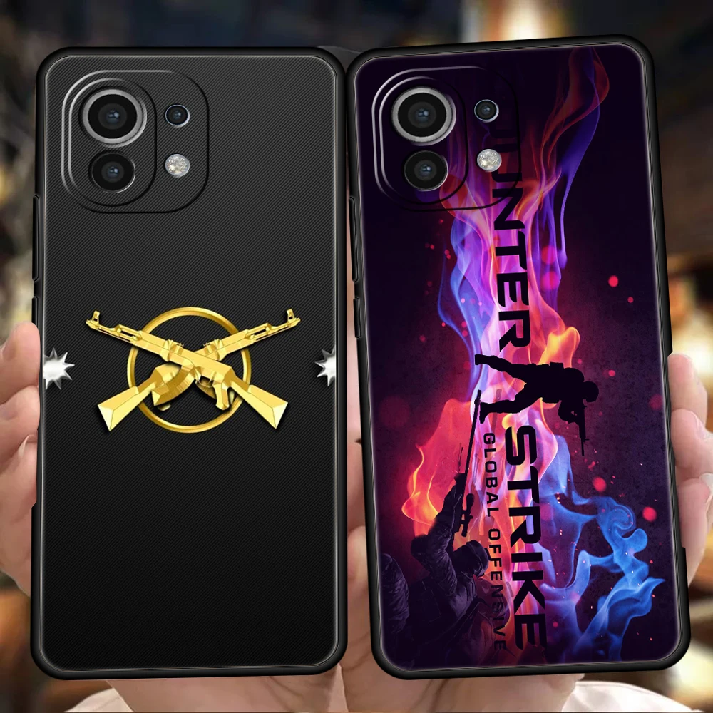 

Чехол для телефона с логотипом Cs Go для Xiaomi Mi X3 X4 NFC F3 M3 M4 GT Note 9T 10T 10 11 Ultra 12 12T 13 Pro