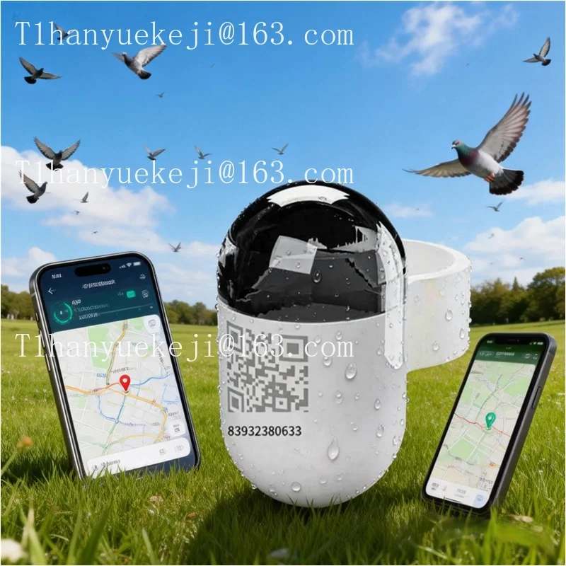 Фото Водонепроницаемый мини-GPS-трекер для голубей в реальном времени, электронный локатор для птиц, GPS-трекер для голубей, кольцо на лапу для голубиных гонок и тренировок, горячая распродажа №5