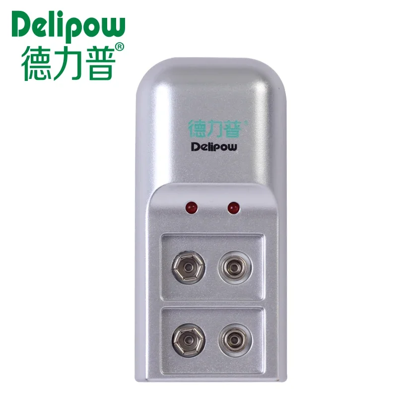 Фото Новое зарядное устройство Delipow, 9 В, зарядное устройство для аккумуляторов Nine Volt, 9 В, два интеллектуальных быстрых зарядки, 9 В, 029 литий-ионных аккумуляторов, хорошее №2