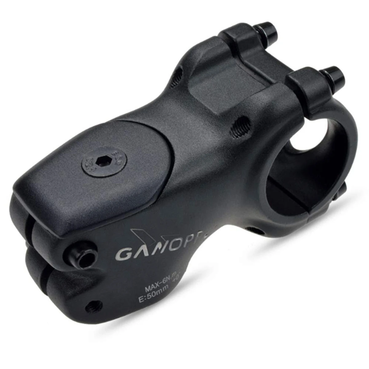 

GANOPPER 0 Degree MTB Bike Stem 31.8 Mountain Track Road Bike Alloy Handlebar Stem 50mm Rise Up Bar Stem