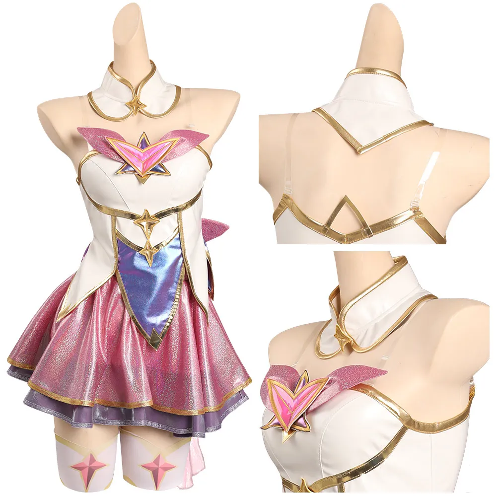 

LOL Kaisa Star Guardian Cosplay Costume Dress Outfits Halloween Carnival Suit