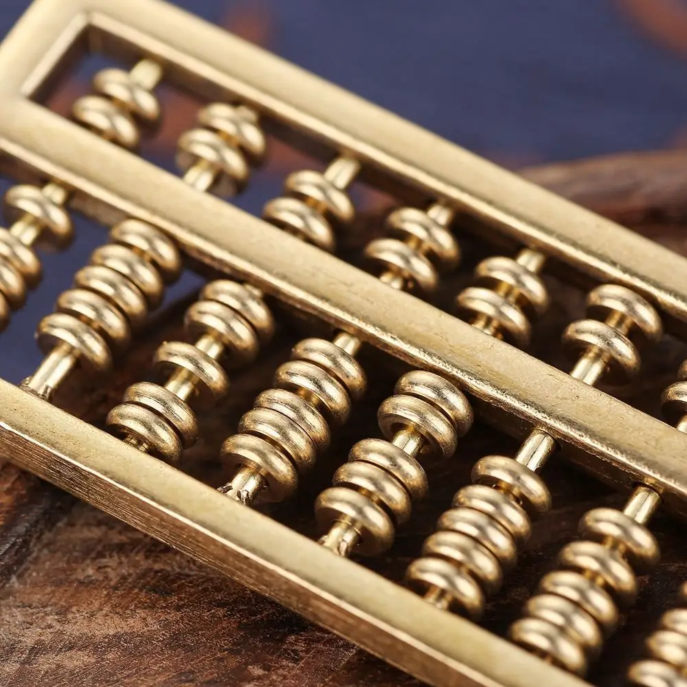 Забавный счеты из сплава на удачу орнамент ручной работы подвижный брелок