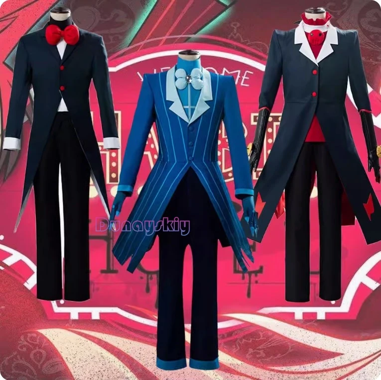 Костюм для косплея в отеле Alastor Hazbin униформа Blitz костюм выступления ежедневный