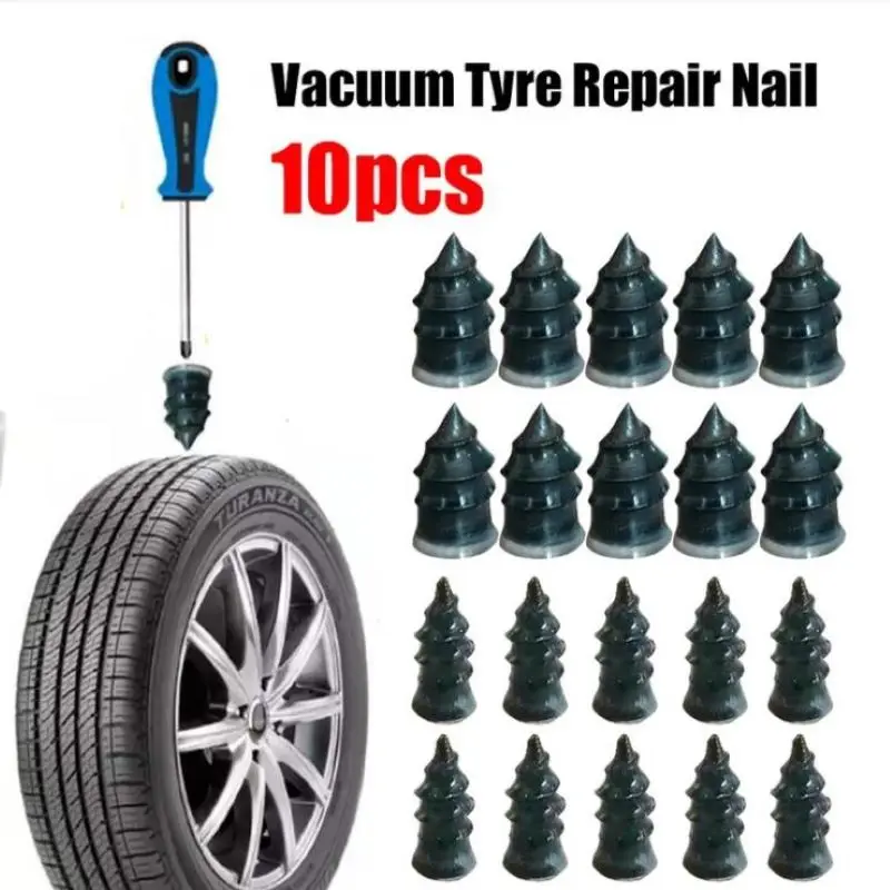 

10pcs/set Motorcycle Car Vacuum Tyre Repair Nail for Mitsubishi Asx Outlander Lancer EX Pajero Evolution Eclipse Grandis