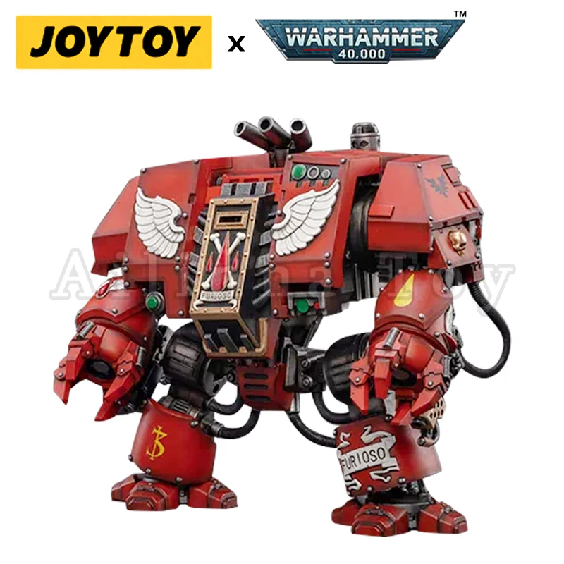 Фото JOYTOY 1/18 Фигурка Меха 40K Blood Angels Furioso Dreadnought, переизданный вариант, коллекционная модель из аниме. №2