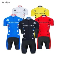 moxilyn cycling jersey 20d gel bib set mtb bicycle clothing ropa ciclismo bike wear clothes mens short maillot culotte