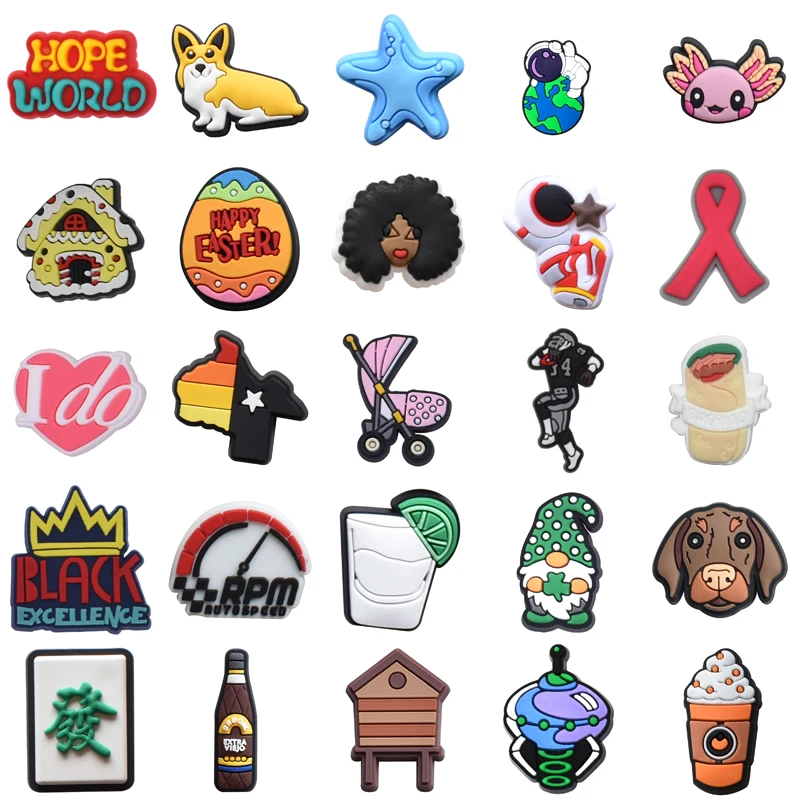 

Новые Подвески для джинсов и обуви, летние подвески для крокса, булавки, аксессуары для обуви, подвески, рождественские подарки, Детские диз...